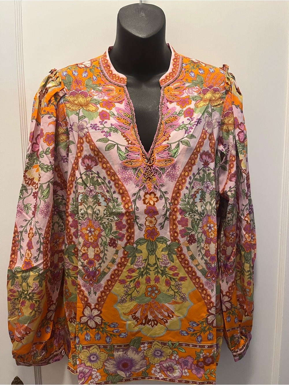 NWT Hale Bob silk top
